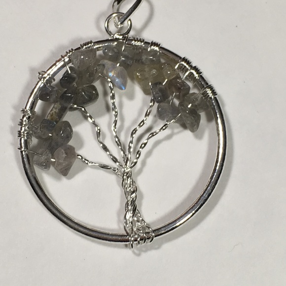 Labradorite Tree of Life Pendant - Picture 8 of 8